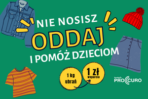Oddaj niepotrzebne ubrania i pomóż dzieciom